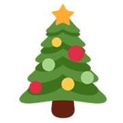 🎄 Emoji árbol De Navidad en Twitter Twemoji 13.0.