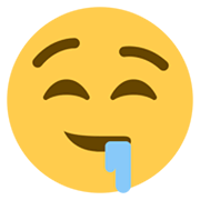 Emoji 🤤 Faccina Che Sbava su Twitter Twemoji 13.0.