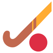 Emoji 🏑 Hockey Su Prato su Twitter Twemoji 13.0.