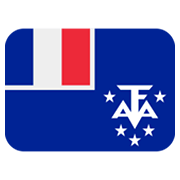 🇹🇫 Emoji Flagge: Französische Süd- und Antarktisgebiete Twitter Twemoji 13.0.