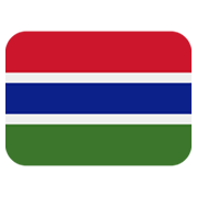 🇬🇲 Emoji Bandeira: Gâmbia na Twitter Twemoji 13.0.