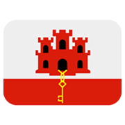 🇬🇮 Emoji Flagge: Gibraltar Twitter Twemoji 13.0.