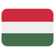 🇭🇺 Emoji Flagge: Ungarn Twitter Twemoji 13.0.