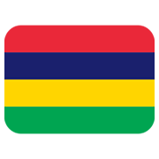 🇲🇺 Emoji Flagge: Mauritius Twitter Twemoji 13.0.