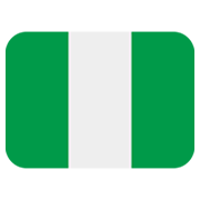 🇳🇬 Emoji Bandera: Nigeria en Twitter Twemoji 13.0.