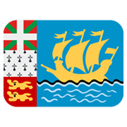 Emoji 🇵🇲 Bandiera: Saint-Pierre E Miquelon su Twitter Twemoji 13.0.