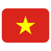 🇻🇳 Emoji Bandera: Vietnam en Twitter Twemoji 13.0.