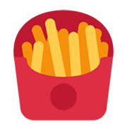 🍟 Emoji Patatas Fritas en Twitter Twemoji 13.0.