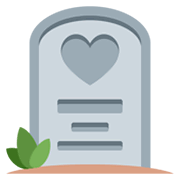 🪦 Emoji Lápida mortuoria en Twitter Twemoji 13.0.