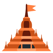 Emoji 🛕 Tempio Indù su Twitter Twemoji 13.0.