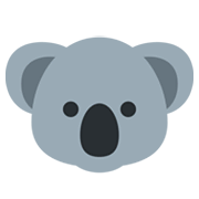 🐨 Emoji Koala en Twitter Twemoji 13.0.