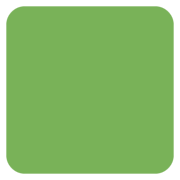🟩 Emoji Cuadrado Verde en Twitter Twemoji 13.0.