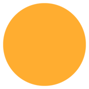 Emoji 🟠 Cerchio Arancione su Twitter Twemoji 13.0.