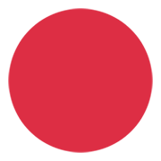 Emoji 🔴 Cerchio Rosso su Twitter Twemoji 13.0.