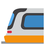 🚈 Emoji Tren Ligero en Twitter Twemoji 13.0.
