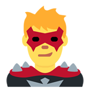 Emoji 🦹‍♂️ Supercattivo Uomo su Twitter Twemoji 13.0.