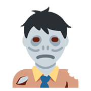 Emoji 🧟‍♂️ Zombie Uomo su Twitter Twemoji 13.0.