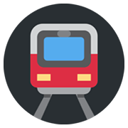 Emoji 🚇 Metropolitana su Twitter Twemoji 13.0.