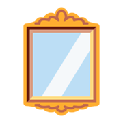 Emoji 🪞 Specchio su Twitter Twemoji 13.0.