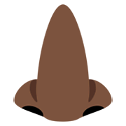 👃🏿 Emoji Nase: dunkle Hautfarbe Twitter Twemoji 13.0.