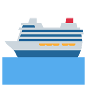 🛳️ Emoji Passagierschiff Twitter Twemoji 13.0.