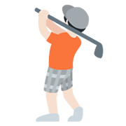 Emoji 🏌🏻 Persona Che Gioca A Golf: Carnagione Chiara su Twitter Twemoji 13.0.