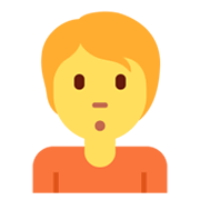Emoji 🙎 Persona Imbronciata su Twitter Twemoji 13.0.