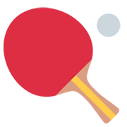 Émoji 🏓 Ping-pong sur Twitter Twemoji 13.0.