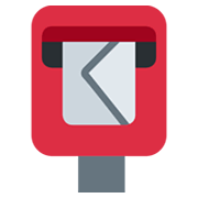 Emoji 📮 Cassetta Delle Lettere su Twitter Twemoji 13.0.
