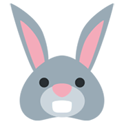 🐰 Emoji Cara De Conejo en Twitter Twemoji 13.0.