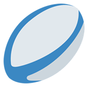 🏉 Emoji Balón De Rugby en Twitter Twemoji 13.0.