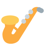 🎷 Emoji Saxofon Twitter Twemoji 13.0.