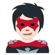 🦹🏻 Emoji Personaje De Supervillano: Tono De Piel Claro en Twitter Twemoji 13.0.