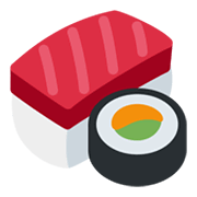 Émoji 🍣 Sushi sur Twitter Twemoji 13.0.