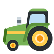Émoji 🚜 Tracteur sur Twitter Twemoji 13.0.