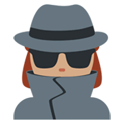 🕵🏽‍♀️ Emoji Detective Mujer: Tono De Piel Medio en Twitter Twemoji 13.0.