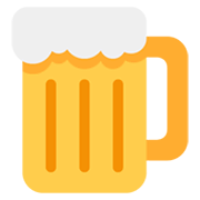 🍺 Emoji Jarra De Cerveza en Twitter Twemoji 13.1.