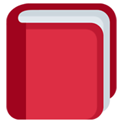 Emoji 📕 Libro Chiuso su Twitter Twemoji 13.1.