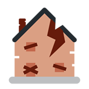 🏚️ Emoji Casa Abandonada en Twitter Twemoji 13.1.