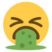 🤮 Emoji kotzendes Gesicht Twitter Twemoji 13.1.