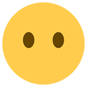 Emoji 😶 Faccina Senza Bocca su Twitter Twemoji 13.1.