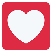 Emoji 💟 Decorazione Con Cuore su Twitter Twemoji 13.1.