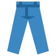 Emoji 👖 Jeans su Twitter Twemoji 13.1.