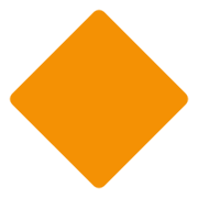 Emoji 🔶 Rombo Arancione Grande su Twitter Twemoji 13.1.