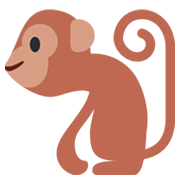 Emoji 🐒 Scimmia su Twitter Twemoji 13.1.