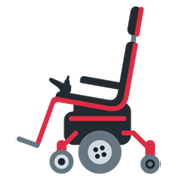 🦼 Emoji elektrischer Rollstuhl Twitter Twemoji 13.1.