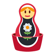 Emoji 🪆 Matrioska su Twitter Twemoji 13.1.