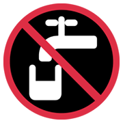 Emoji 🚱 Simbolo Di Acqua Non Potabile su Twitter Twemoji 13.1.