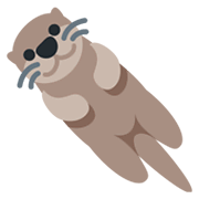 🦦 Emoji Otter Twitter Twemoji 13.1.