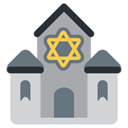 🕍 Emoji Sinagoga en Twitter Twemoji 13.1.